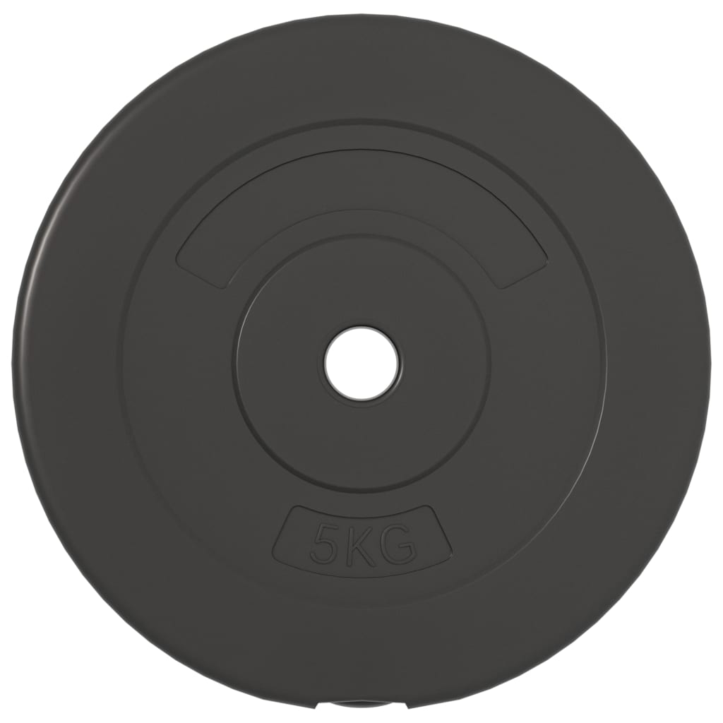 NNEVL Weight Plates 4 pcs 30 kg Cement-4