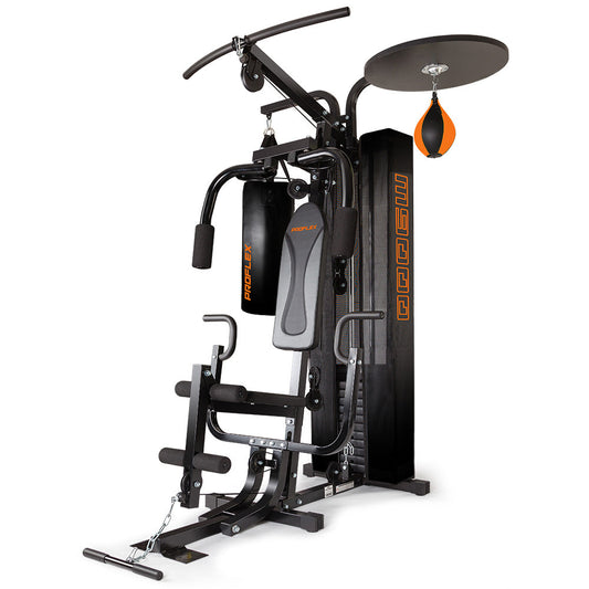 NNEDSZ Multi Station Multifunction Exercise Home Gym Weight Bench Press Boxing Equipment
